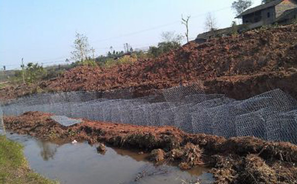 用铅丝石笼网防洪护坡会生锈吗